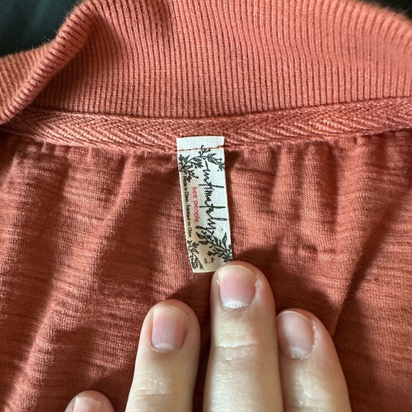 Free people Rust Ribbed jumpsuit - Picture 1 of 6